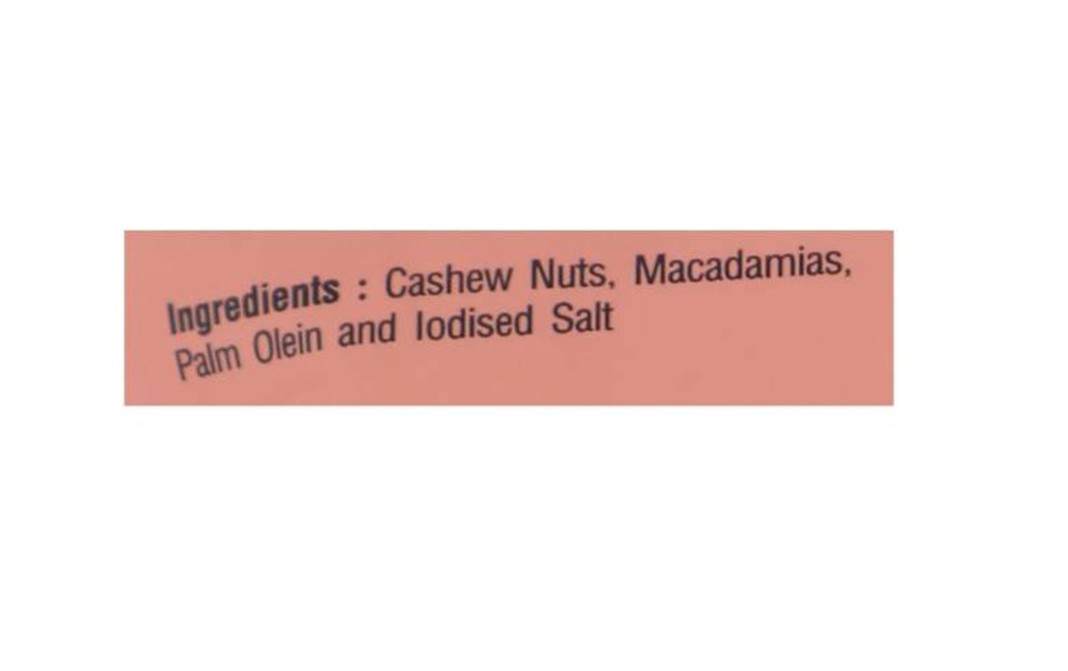 Tong Garden Cashew Nuts Mixed Macadamias Salted   Pack  35 grams